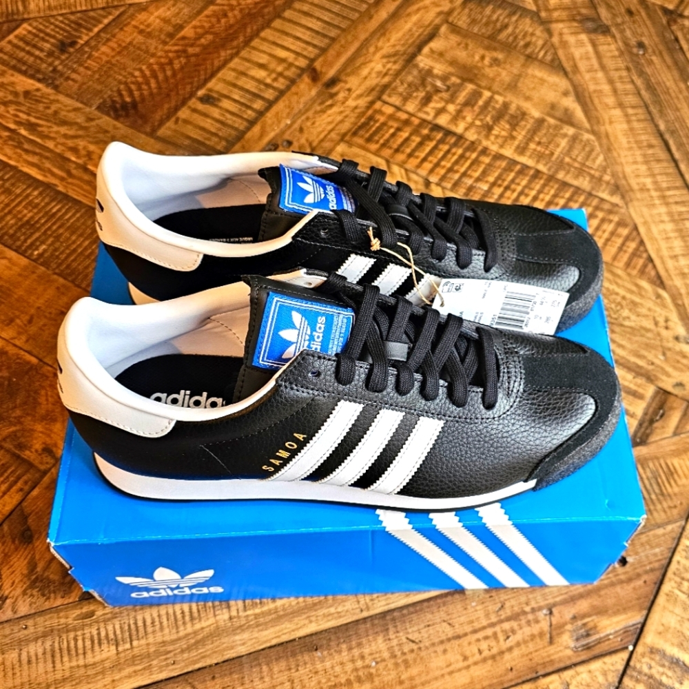 Adidas Originals Men's Black Samoa Shoes